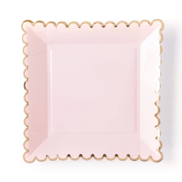 Pink and Gold “She Said Yes” Engagement Party Tableware Set - Picture 4 of 13